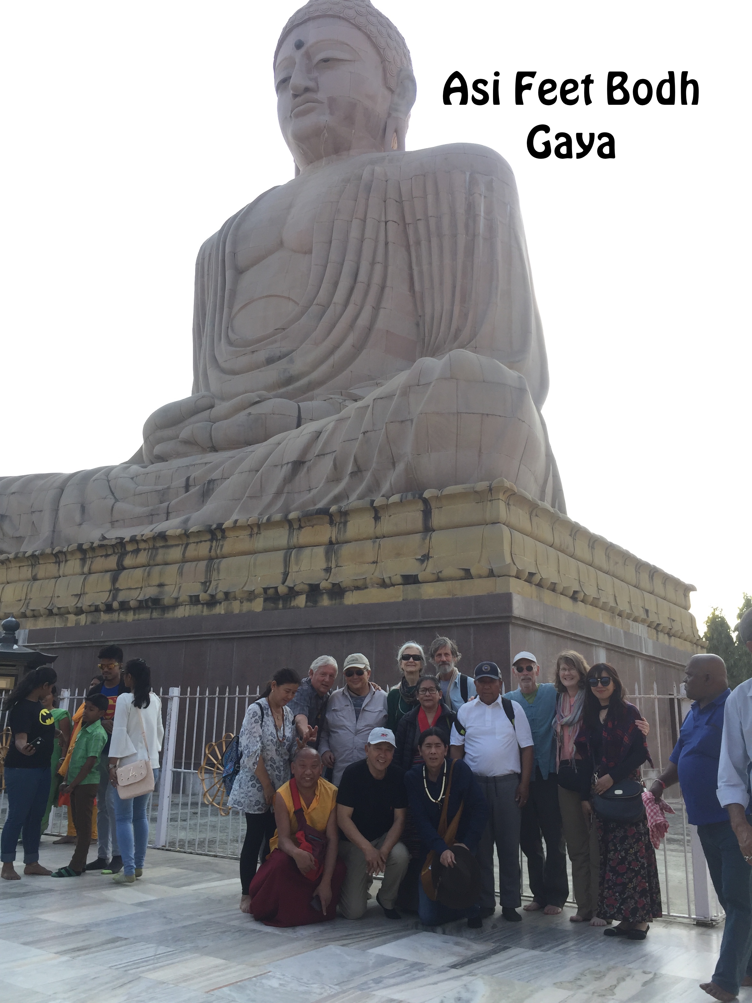 Bodh Gaya - giant Buddha  copy