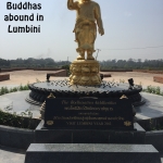 Baby Buddha in Lumbini