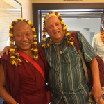 Great room mates Lama Paljor and Mark