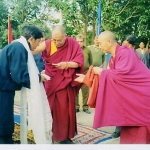 HH-Dalai-Lama at Kyitsel-ling